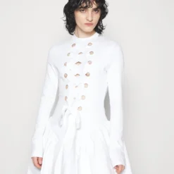 Christopher Kane BOUND CUPCAKE DRESS WITH EYELETS - Cocktailkleid/festliches Kleid - White 9 Christopher Kane BOUND CUPCAKE DRESS WITH EYELETS - Cocktailkleid/festliches Kleid - White -Günstiges Fem Glanz Geschäft 4ec45c8c60374c1086dc7e68f6d10ff9