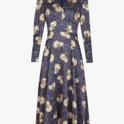 KLEO MIT BLUMENPRINT UND V AUSS - Cocktailkleid/festliches Kleid - Blau 11 KLEO MIT BLUMENPRINT UND V AUSS - Cocktailkleid/festliches Kleid - Blau -Günstiges Fem Glanz Geschäft 4ee28d1b7ab2408c85e908e8e40a8fd6