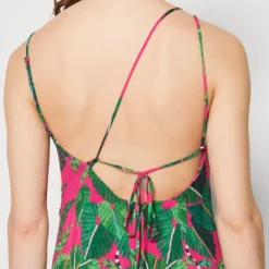 Farm Rio LEAVES PINK MIDI DRESS - Cocktailkleid/festliches Kleid - Pink -Günstiges Fem Glanz Geschäft 4f02108fb7ee4d4e8f278099ef8c1ad8