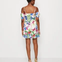 Guess ALVA MINI DRESS - Cocktailkleid/festliches Kleid - Tropicalia 8 Guess ALVA MINI DRESS - Cocktailkleid/festliches Kleid - Tropicalia -Günstiges Fem Glanz Geschäft 4f1189071fa14620866d5b703dd4857e