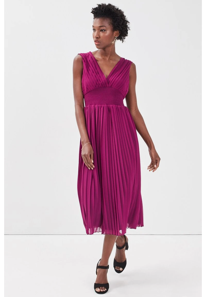 Cocktailkleid/festliches Kleid - Violet Foncé 3 Cocktailkleid/festliches Kleid - Violet Foncé – Bild 3