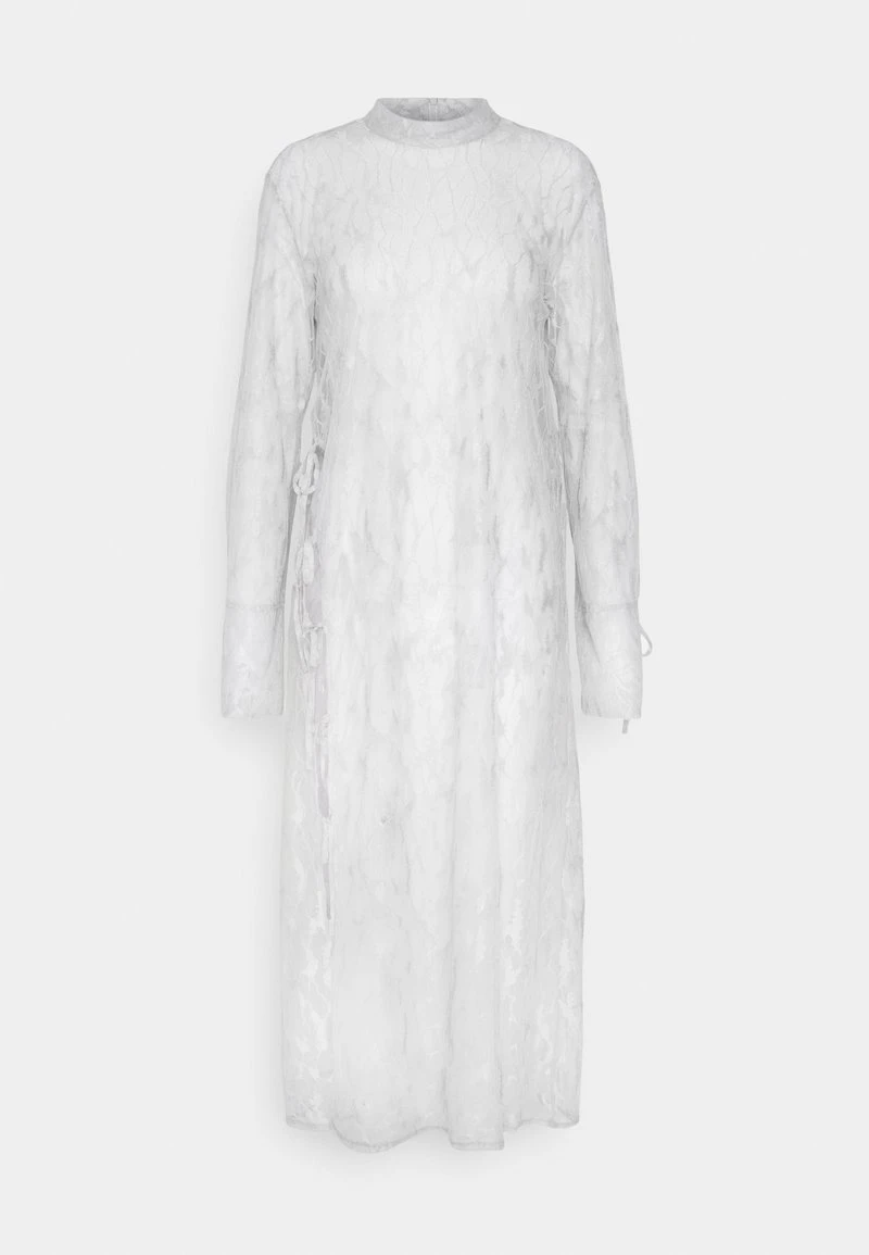 Gestuz ELNAGZ MIDI DRESS - Cocktailkleid/festliches Kleid - Light Grey 1 Gestuz ELNAGZ MIDI DRESS - Cocktailkleid/festliches Kleid - Light Grey