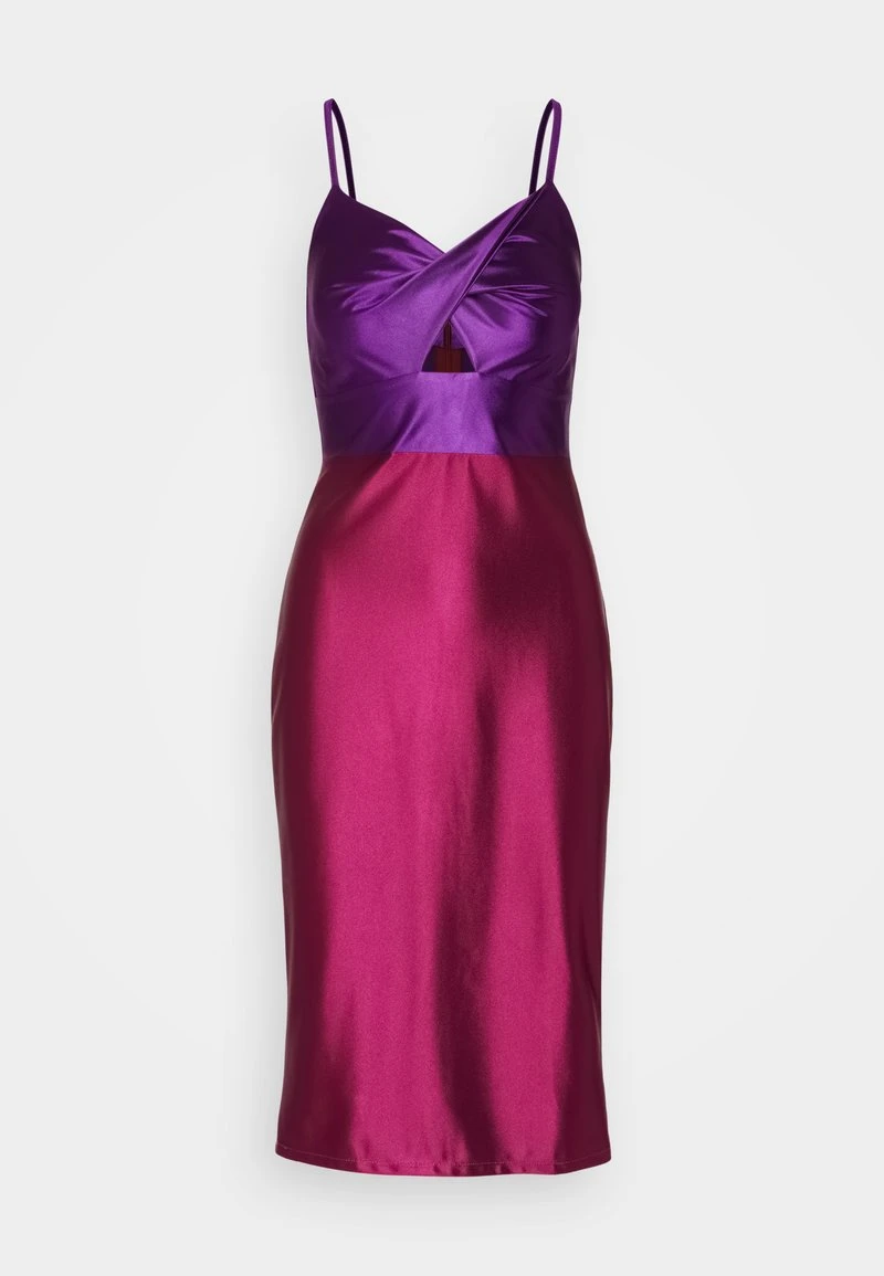 Wal G VALENTINES RUBY CUT OUT MIDI - Cocktailkleid/festliches Kleid - Purple/plum 5 Wal G VALENTINES RUBY CUT OUT MIDI - Cocktailkleid/festliches Kleid - Purple/plum – Bild 5