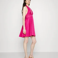 MAX & Co. BEGONIA - Cocktailkleid/festliches Kleid - Fucsia