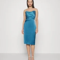 FLEUR - Cocktailkleid/festliches Kleid - Red -Günstiges Fem Glanz Geschäft 5d770247a4d54ed99fe89516c295e38d