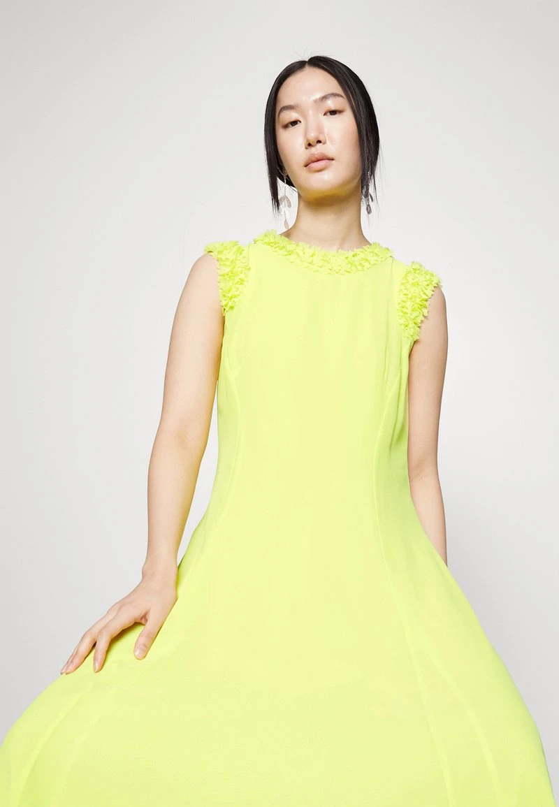 MARC CAIN Cocktailkleid/festliches Kleid - Lemon Green 6 MARC CAIN Cocktailkleid/festliches Kleid - Lemon Green – Bild 6