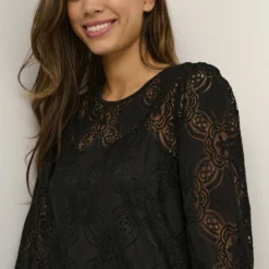 Kaffe KARAULA - Cocktailkleid/festliches Kleid - Black Deep -Günstiges Fem Glanz Geschäft 60b6fc0f4a434d00adf4a825794be43d