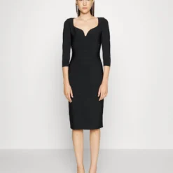 ICON SWEETHEART MIDI DRESS - Cocktailkleid/festliches Kleid - Black