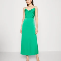 Vila VIRAVENNA DEEP BACK DRESS - Cocktailkleid/festliches Kleid - Green Bee