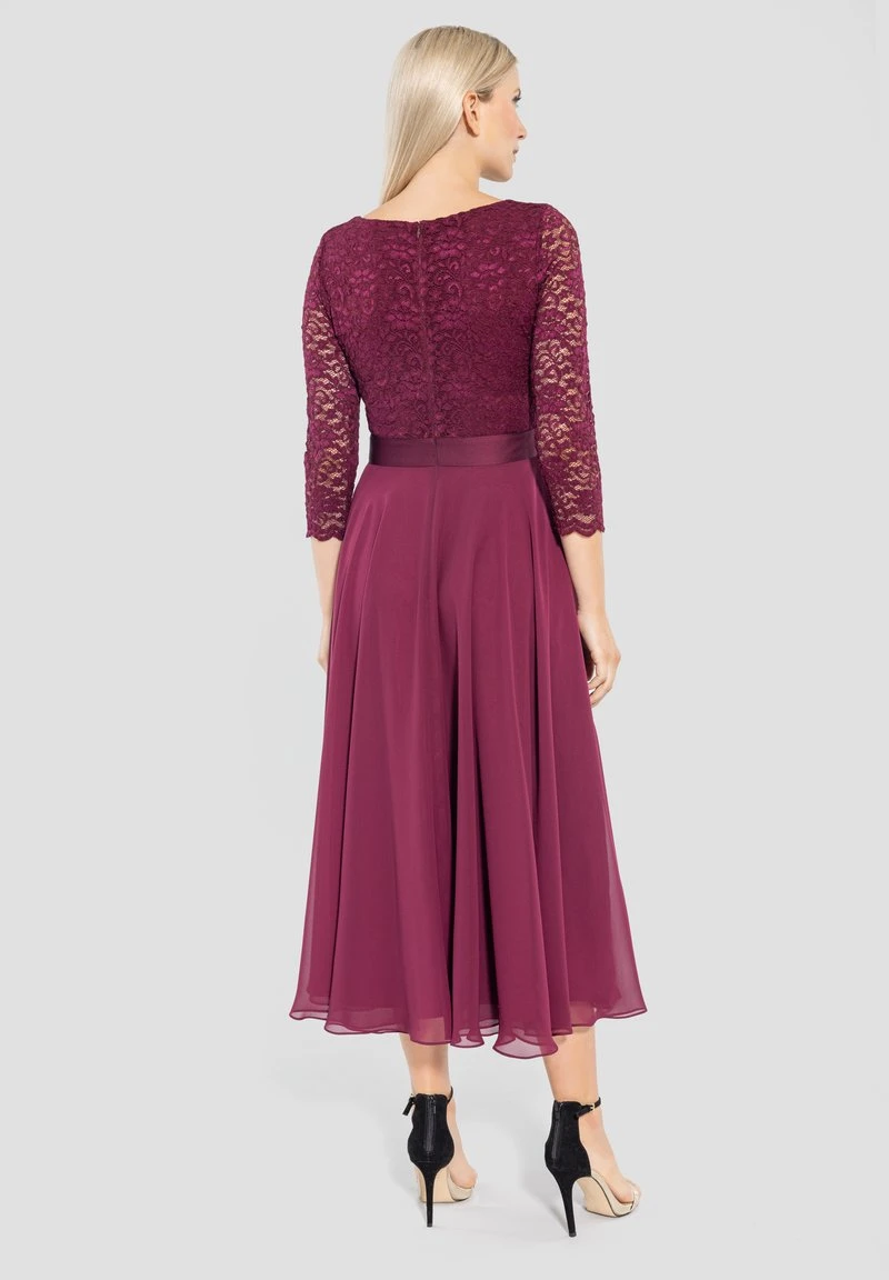 SWING Cocktailkleid/festliches Kleid - Brilliant Wine 3 SWING Cocktailkleid/festliches Kleid - Brilliant Wine – Bild 3