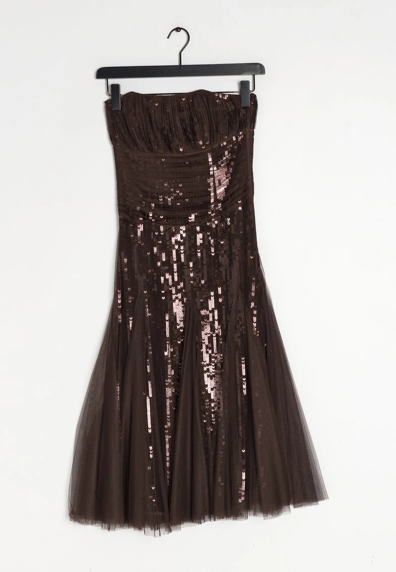 MONSOON Cocktailkleid/festliches Kleid - Brown