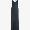 Vera Mont AVOND MET V-HALS - Cocktailkleid/festliches Kleid - Dark Blue Black
