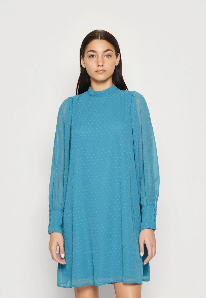 YASPANA FUNNELNECK DRESS - Cocktailkleid/festliches Kleid - Saxony Blue 1 YASPANA FUNNELNECK DRESS - Cocktailkleid/festliches Kleid - Saxony Blue