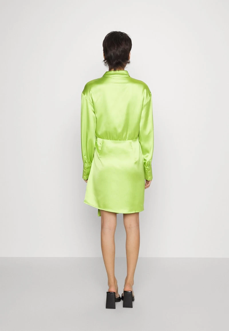 Gina Tricot KIM DRESS - Cocktailkleid/festliches Kleid - Green Glow 3 Gina Tricot KIM DRESS - Cocktailkleid/festliches Kleid - Green Glow – Bild 3