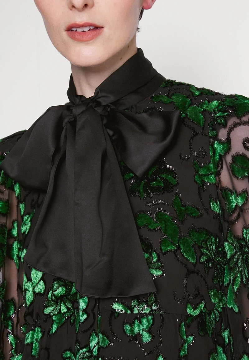 Alice + Olivia ROWEN BOW - Cocktailkleid/festliches Kleid - Black/emerald 6 Alice + Olivia ROWEN BOW - Cocktailkleid/festliches Kleid - Black/emerald – Bild 6