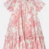 Needle & Thread FLEUR DE LIS SHORT SLEEVE KIDS DRESS - Cocktailkleid/festliches Kleid - Moonshine/pink