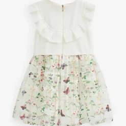 BURNOUT MOCKABLE STANDARD - Cocktailkleid/festliches Kleid - White -Günstiges Fem Glanz Geschäft 6a39d958317a4b8fabcebb55474003f6