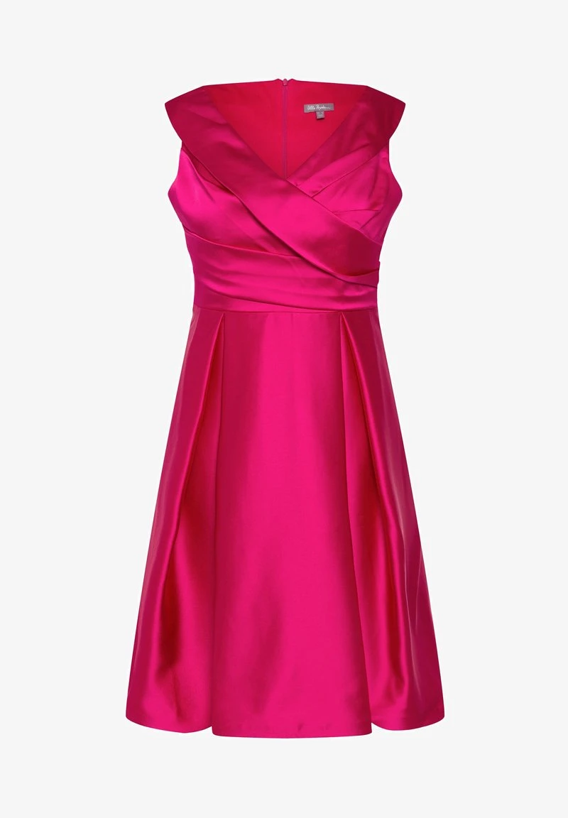 Ulla Popken Cocktailkleid/festliches Kleid - Orient Pink 5 Ulla Popken Cocktailkleid/festliches Kleid - Orient Pink – Bild 5