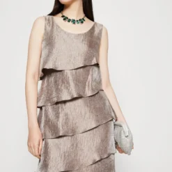 SWING DRESS - Cocktailkleid/festliches Kleid - Nougat Brown -Günstiges Fem Glanz Geschäft 6b60d9d23f8e436bac0d47f645ad2b6e