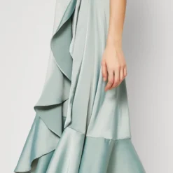 YASTHEA MIDI WRAP DRESS - Cocktailkleid/festliches Kleid - Green Milieu -Günstiges Fem Glanz Geschäft 6edd2cd7fd01424d88623b2e0b3c3e43