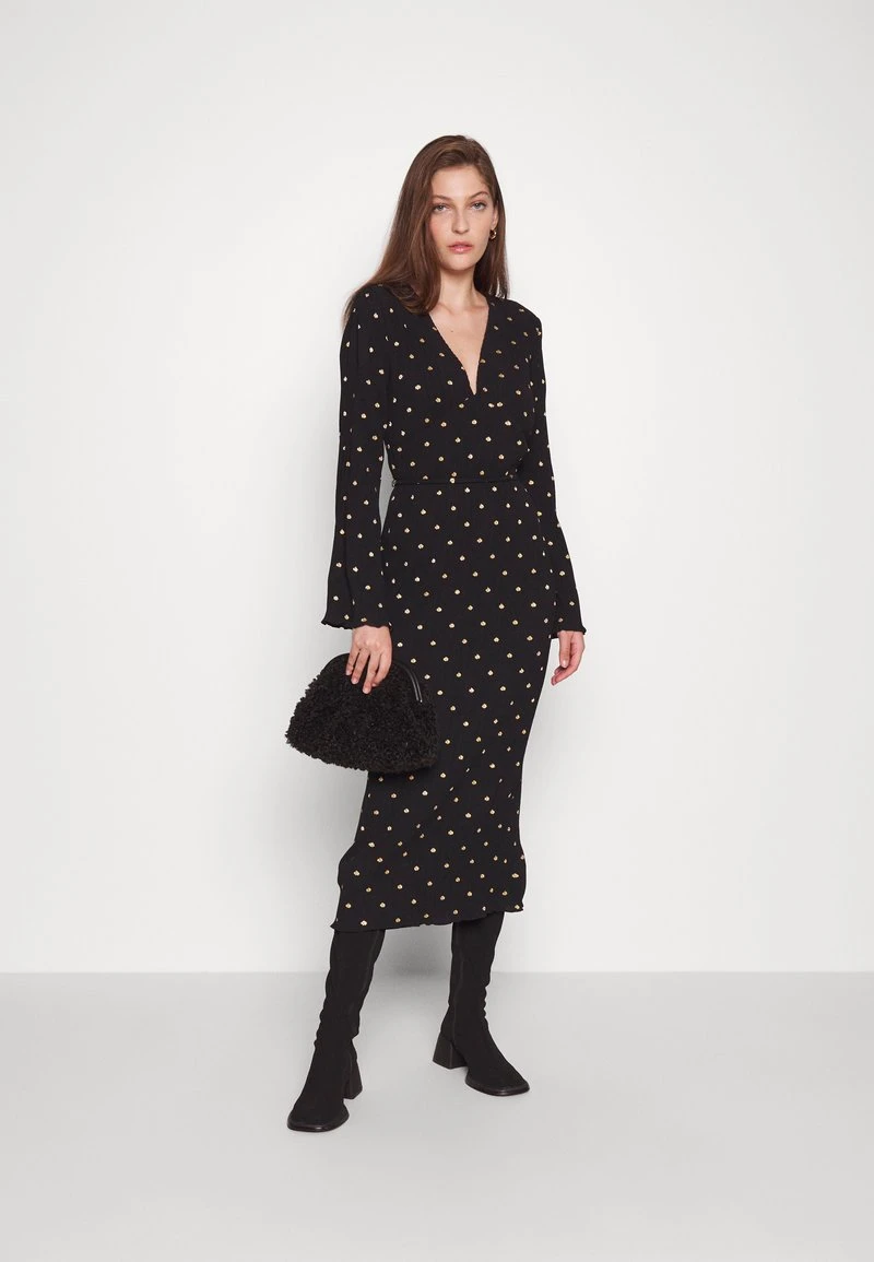 CELESTE MIDAXI DRESS - Cocktailkleid/festliches Kleid - Black 2 CELESTE MIDAXI DRESS - Cocktailkleid/festliches Kleid - Black – Bild 2