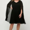 Ulla Popken Cocktailkleid/festliches Kleid - Noir
