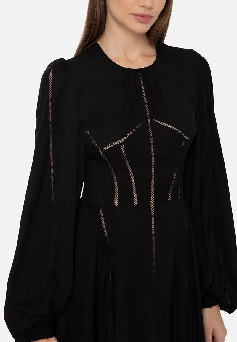 Elisabetta Franchi Cocktailkleid/festliches Kleid - Nero 3 Elisabetta Franchi Cocktailkleid/festliches Kleid - Nero – Bild 3