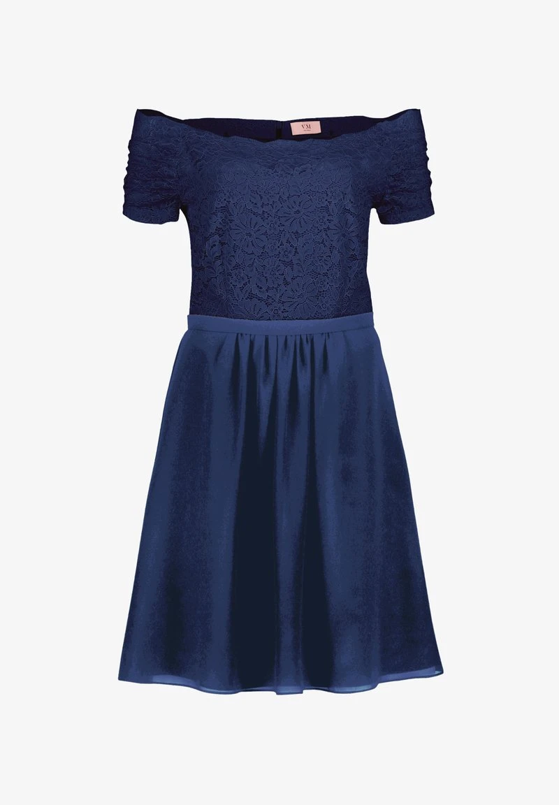 Vera Mont MIT SPITZE - Cocktailkleid/festliches Kleid - Festival Blue 6 Vera Mont MIT SPITZE - Cocktailkleid/festliches Kleid - Festival Blue – Bild 6