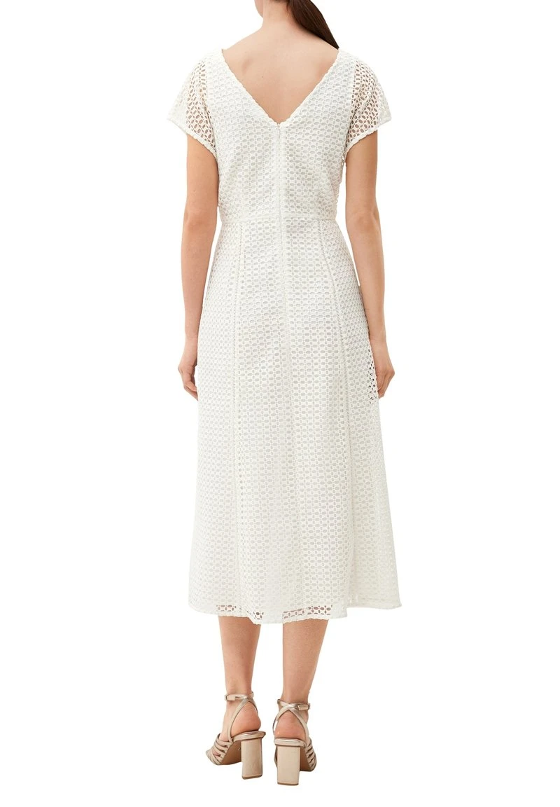 S.Oliver BLACK LABEL EN DENTELLE CROCHETÉE - Cocktailkleid/festliches Kleid - Ecru 6 S.Oliver BLACK LABEL EN DENTELLE CROCHETÉE - Cocktailkleid/festliches Kleid - Ecru – Bild 6