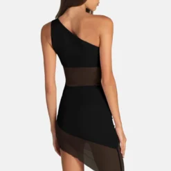 OW Collection CURVE MESH - Cocktailkleid/festliches Kleid - Black 8 OW Collection CURVE MESH - Cocktailkleid/festliches Kleid - Black -Günstiges Fem Glanz Geschäft 7208030058d14246a02f1c2ccfc3f501