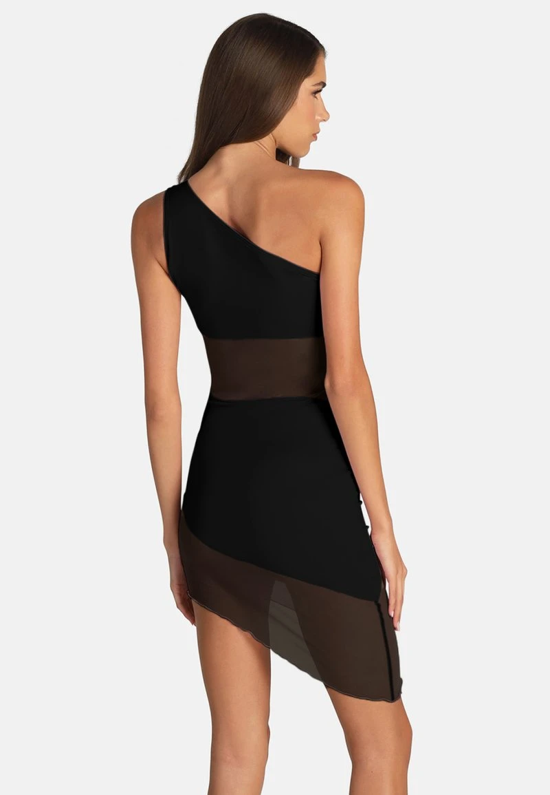 OW Collection CURVE MESH - Cocktailkleid/festliches Kleid - Black 3 OW Collection CURVE MESH - Cocktailkleid/festliches Kleid - Black – Bild 3