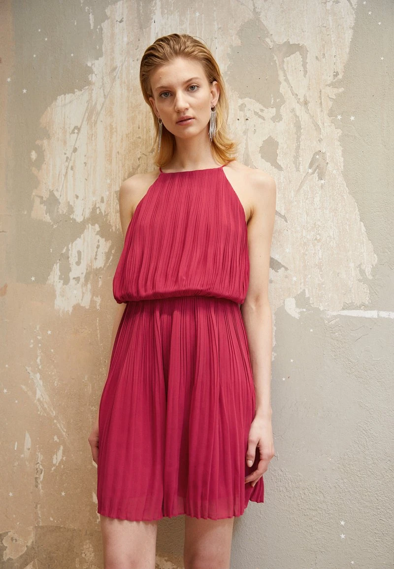 MYLLOW SHORT DRESS - Cocktailkleid/festliches Kleid - Cerise 1 MYLLOW SHORT DRESS - Cocktailkleid/festliches Kleid - Cerise