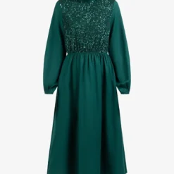 Usha NOWLES - Cocktailkleid/festliches Kleid - Grün -Günstiges Fem Glanz Geschäft 72b875368b6547bcb93aa20b22781a85