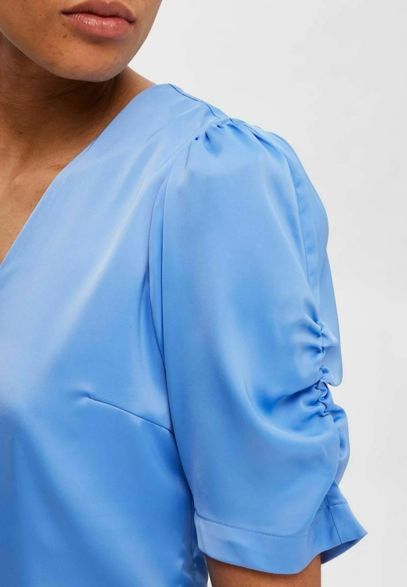 Selected Femme MIDI - Cocktailkleid/festliches Kleid - Ultramarine 5 Selected Femme MIDI - Cocktailkleid/festliches Kleid - Ultramarine – Bild 5