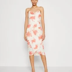 FLEUR - Cocktailkleid/festliches Kleid - Red -Günstiges Fem Glanz Geschäft 776e3e46851f47808b6c910d21b6e5dc