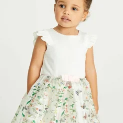 BURNOUT MOCKABLE STANDARD - Cocktailkleid/festliches Kleid - White