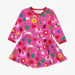 SKATER KLEID - Jerseykleid - Bunt -Günstiges Fem Glanz Geschäft 791443946ae04b30bd5e8c5d4de48fa2