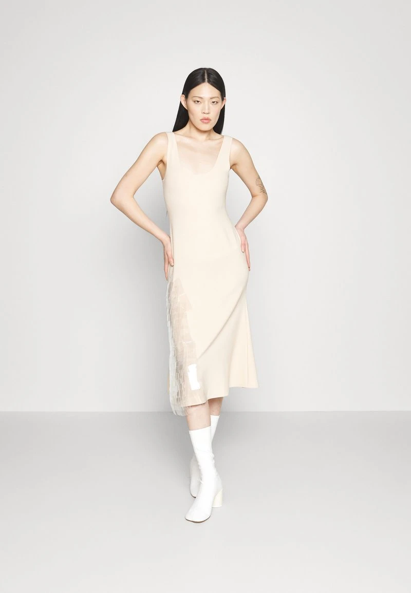 A.W.A.K.E. Mode FITTED TANK DRESS - Cocktailkleid/festliches Kleid - Beige 3 A.W.A.K.E. Mode FITTED TANK DRESS - Cocktailkleid/festliches Kleid - Beige – Bild 3