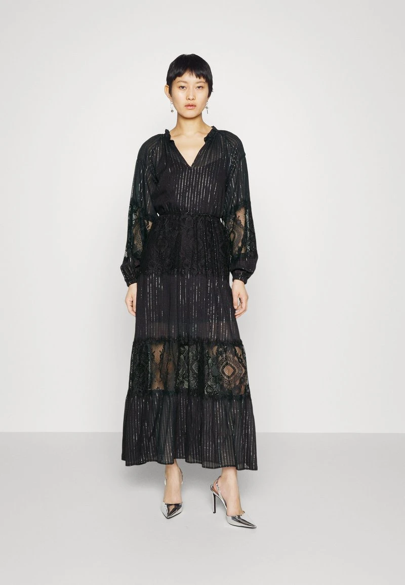 TWINSET GAUZE AND LACE - Cocktailkleid/festliches Kleid - Nero 2 TWINSET GAUZE AND LACE - Cocktailkleid/festliches Kleid - Nero – Bild 2