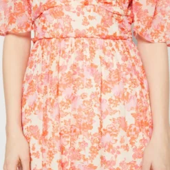 Vero Moda VMMIA S/S 7/8 EXP - Cocktailkleid/festliches Kleid - Pink -Günstiges Fem Glanz Geschäft 7a0eb50d410143f3875ec7bc658101cc