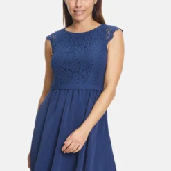 Vera Mont MIT SPITZE - Cocktailkleid/festliches Kleid - Festival Blue