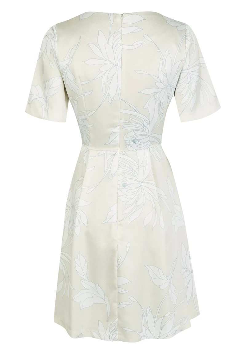 KLEO Cocktailkeid - Cocktailkleid/festliches Kleid - Hellgelb 6 KLEO Cocktailkeid - Cocktailkleid/festliches Kleid - Hellgelb – Bild 6