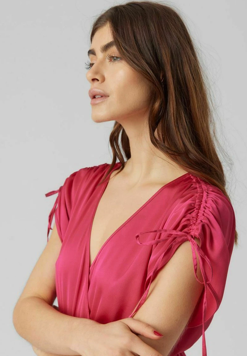 Vero Moda Cocktailkleid/festliches Kleid - Pink Yarrow 4 Vero Moda Cocktailkleid/festliches Kleid - Pink Yarrow – Bild 4