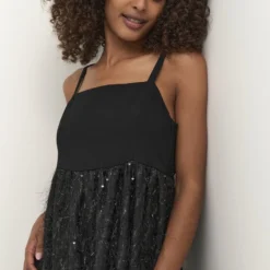 Kaffe KALUSINDA - Cocktailkleid/festliches Kleid - Black Deep -Günstiges Fem Glanz Geschäft 7d8f5160cb9348ffa9b5ce416b1fff82