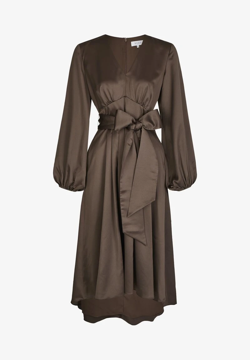 KLEO Cocktailkleid/festliches Kleid - Braun 6 KLEO Cocktailkleid/festliches Kleid - Braun – Bild 6