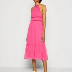 ELLA BANDEAU DEEP HEM MIDAXI - Cocktailkleid/festliches Kleid - Peach -Günstiges Fem Glanz Geschäft 7f293d1050ba485994b82d2f0eb3c5e8