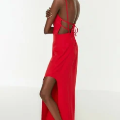 Trendyol Cocktailkleid/festliches Kleid - Red -Günstiges Fem Glanz Geschäft 80435d5148314a4984b4eef63cf6d80e