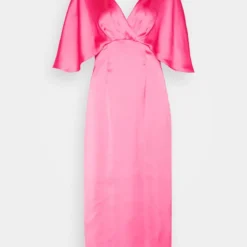Vila VIMOMA V NECK DRESS - Cocktailkleid/festliches Kleid - Pink Yarrow -Günstiges Fem Glanz Geschäft 819540bf68a84c02b3364d559760f717
