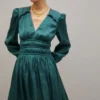 Maje RIANNA - Cocktailkleid/festliches Kleid - Green