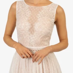 Cocktailkleid/festliches Kleid - Weiss -Günstiges Fem Glanz Geschäft 81f2539f03314036aaed918c9be6ce5f